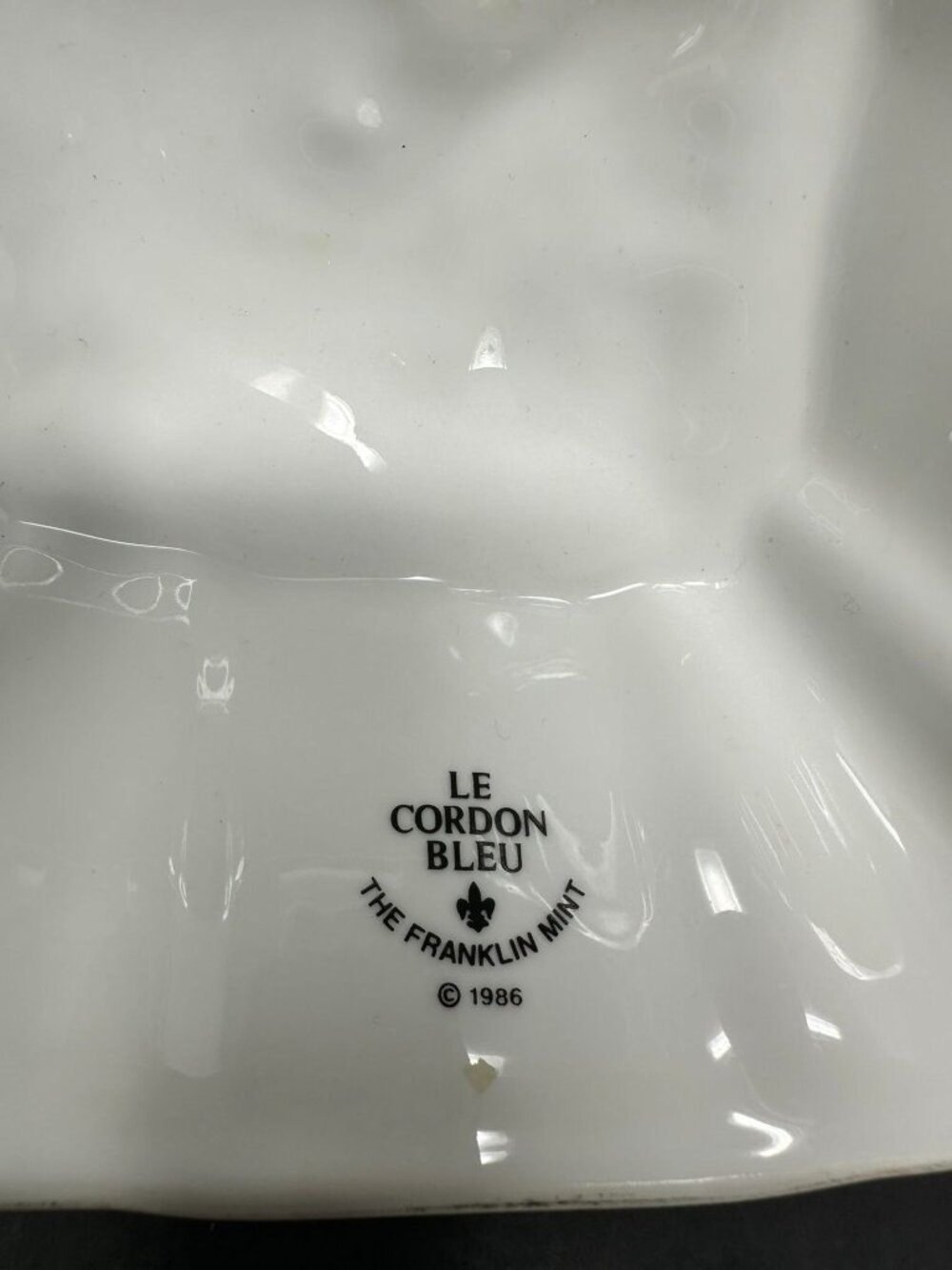 LE CORDON BLEU GOOSE Porcelain Mould Wall Decor Kitchen Home Franklin Mint - Picture 7 of 7
